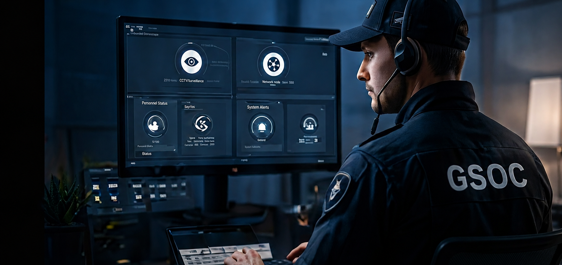 Security Professional Monitoring Dashboard